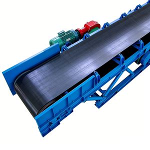 Sistema de Cinta Transportadora de Goma Ajustable de Ahorro de Energía para Transporte de Materiales Industriales, Uso Eficiente en Fábricas - Product Image 2