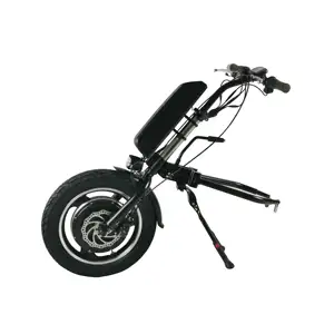 Sedia a rotelle elettrica più economica handcycle allegato 500w dimensioni della ruota per sedia a rotelle manuale