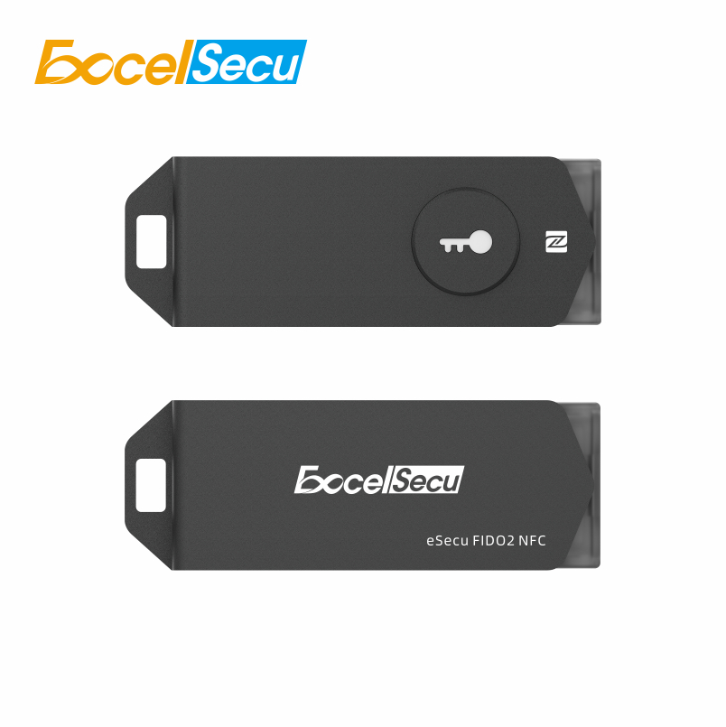 ESecuFIDO-FD202 FIDO2 USB-A NFC ключ безопасности Универсальный 2nd фактор