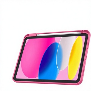 Custodia Protettiva Tri-Fold Anti-Piegatura per iPad 10a Generazione A16 e iPad 11 con Adesivo Posteriore Personalizzato con Logo Animale Cartone Animato Modello Xst-002 - Product Image 1