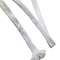 Cordon plat bleu clair en polyester enduit CF003 SHUMAN de 1,5 cm de largeur pour chaussures, sacs et vêtements - Longueur personnalisable