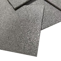 Plaque de titane poreuse ultra-mince 0,3-3 mm, plane de précision sans bavures, plaque de titane spécialisée pour les couches de diffusion de nouvelles énergies