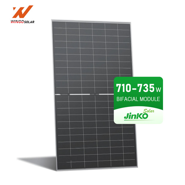 Jinko Solar Panel Tiger Neo 3.0 620W 700W 710W 720W N-Type TOPCon Bifacial PV Module for Power Plant