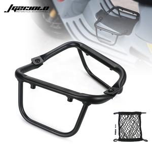 <span class=keywords><strong>Porte</strong></span>-bagages <span class=keywords><strong>avant</strong></span> en aluminium <span class=keywords><strong>pour</strong></span> moto, support de pied, sac en filet <span class=keywords><strong>pour</strong></span> VESPA GTS 125 150 200 250 300 GTV 300 - Product Image 2