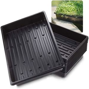 XiMan Customized 1020 <strong>Growing</strong> Flood Drain Flat <strong>Tray</strong> <strong>10x20</strong> Microgreens <strong>Trays</strong> with Deep Holes Plastic PS Disposable Eco-Friendly - Product Image 3