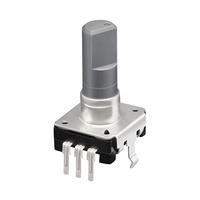 Fabricant de potentiomètres numériques à axe rotatif à LED avec interrupteur à poussoir RVB Ec12, mini capteur incrémental, contrôle du volume audio