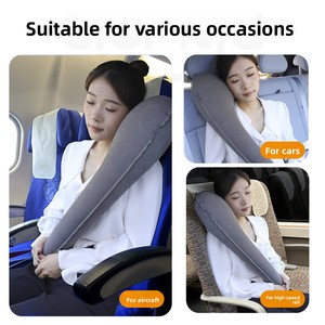 Almohada de Viaje Esencial para Viajes Largos, para Dormir de Lado en Auto/Avión/Tren, con Soporte para el Cuello - Product Image 3