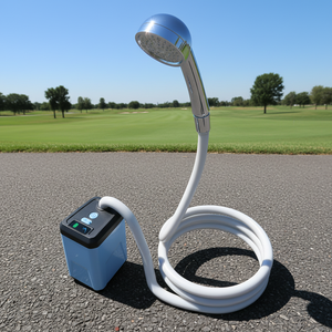 <span class=keywords><strong>Douche</strong></span> électrique portable d'extérieur, design simple pour usage domestique en zone rurale, chantier et dortoir, pour le bain sur le terrain - Product Image 1