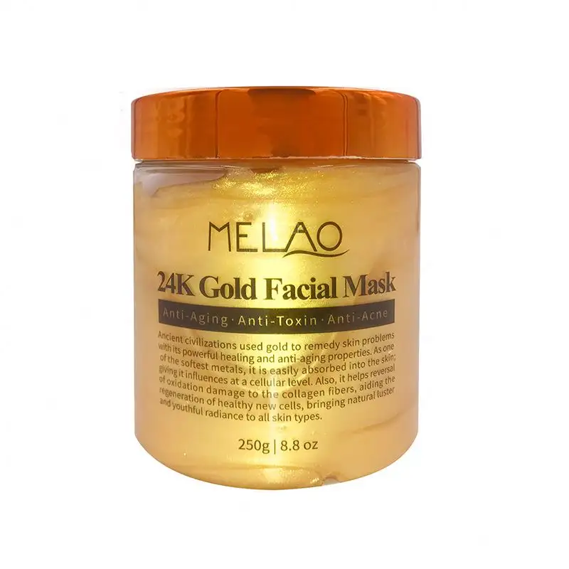 En iyi 24 K altın yüz maskesi 8.8 oz-Anti kırışıklık Anti Aging yüz tedavisi için altın maske, gözenek Minimizer, akne skar tedavi