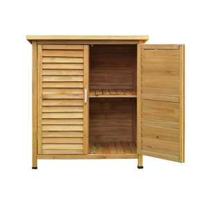 Hot sale garden tool shed waterproof outdoor garden shed wooden cabinet
