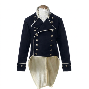 Chaqueta de Hombre Estilo Hussar Vintage, Abrigo Uniforme Cruzado, Ropa Exterior Ceremonial para Primavera y Otoño - Product Image 1