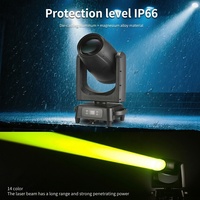 CHAPEAU NOUVEAU 120w Laser Faisceau Tête Mobile Lavage Éclairage de Scène Lumières Disco Avec Effet CMY