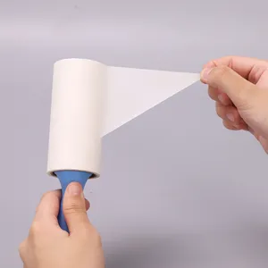 Hot Sell Sticky Industrial Paper Lint Remover Roller For Clothes And Pets