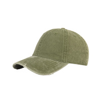 Sombrero de papá de algodón envejecido lavado vintage todos los días 6 paneles gorra de béisbol no estructurada ajustable Polo camionero estilo unisex sombreros