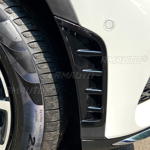 ใบมีดกันชนหน้ารถยนต์สำหรับ Mercedes Benz GLC-Class X253 GLC43 GLC63 GLC260 GLC300 2020-2022 สปอยเลอร์ข้างกันชน - Product Image 6