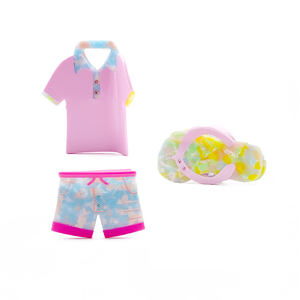 Pinza de Pelo con Forma de Chanclas de Acetato - Accesorio de Moda Unisex con Color Personalizable y Diseño Divertido para Uso Diario en Verano - Product Image 1