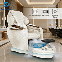 Fauteuils de Pédicure Massage Luxe Modernes Grande Vente Spa Pieds OEM Couleur Réglable Vibrations pour Salon de Manucure