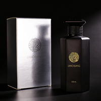 Flacon de parfum vide de luxe avec emballage Série 100 ml Flacon de parfum en verre de haute qualité