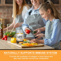 OEM Complément de Zinc en Vrac Ca Mg Zn Calcium Magnésium Zinc + Vitamine D3 Capsules Molles pour Soutenir la Santé Squelettique et Musculaire