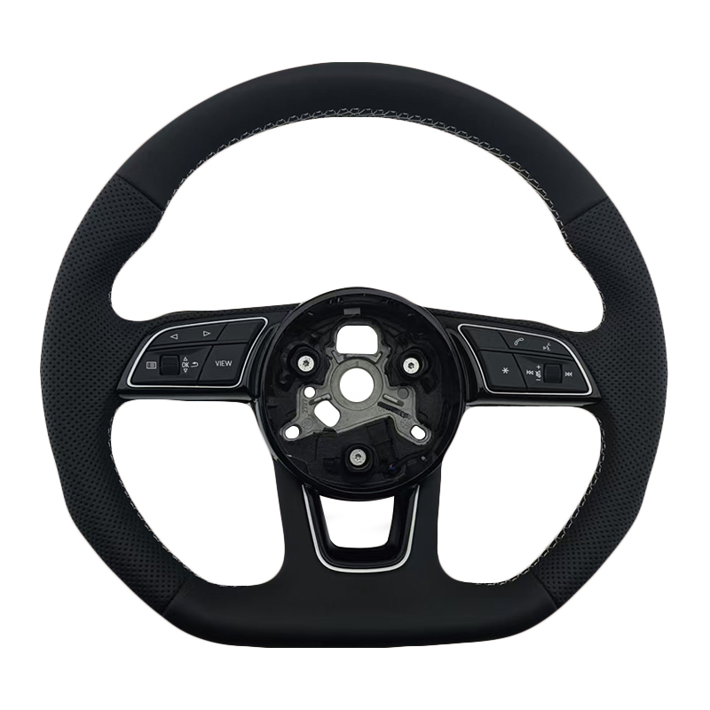 หนังเรียบ+เย็บสีขาว