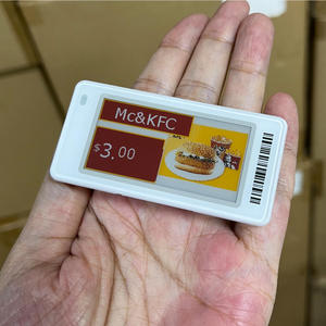 Custom 2.13" E-Ink Esl Epd Esp32 Epaper Display 4Color Electronic Shelf Label Esl Price Tag Wireless Electronic Tag With Sdk Api - Product Image 1