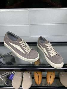 High Quality Retro Platform Lace-Up Air Cushion Low-<b>Top</b> Men's & Women's Flat Casual <b>Walking</b> Shoes - Product Image 3