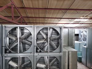 Ventilateur à pression négative, ventilateur de refroidissement, système de ventilation pour volailles et bétail, ventilateur axial pour ferme, ventilateur d'évacuation industriel - Product Image 5