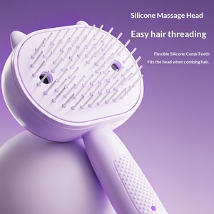 Dispositivo Portátil para el Cuidado del Cabello con Spray de Niebla (Hidratación), Carga Rápida USB Tipo-C, Autolimpiante, Peine Inteligente Recargable con Masaje - Product Image 3