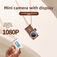 Mini Cámara Digital para Niños con Pantalla de 2.4 Pulgadas, 1080P Full HD, Almacenamiento MicroSD, Estilo Retro Portátil, Cuerpo de PC