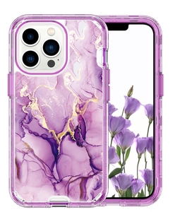Custodia per <span class=keywords><strong>iPhone</strong></span> 16 15 <span class=keywords><strong>14</strong></span> 13 12 11 Pro Plus Max marmo scintillio Glitter resistente 3-in-1 custodia di copertura antiurto - Product Image 2