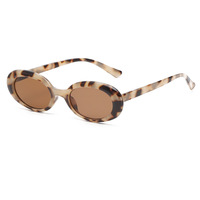 Nouvelles Lunettes de Soleil Tendance Ovales Rétro à Monture Complète UV400, Mode Unisexe, Couleurs Bonbon, Marque de Luxe pour Hommes, Designer, Sports de Plein Air