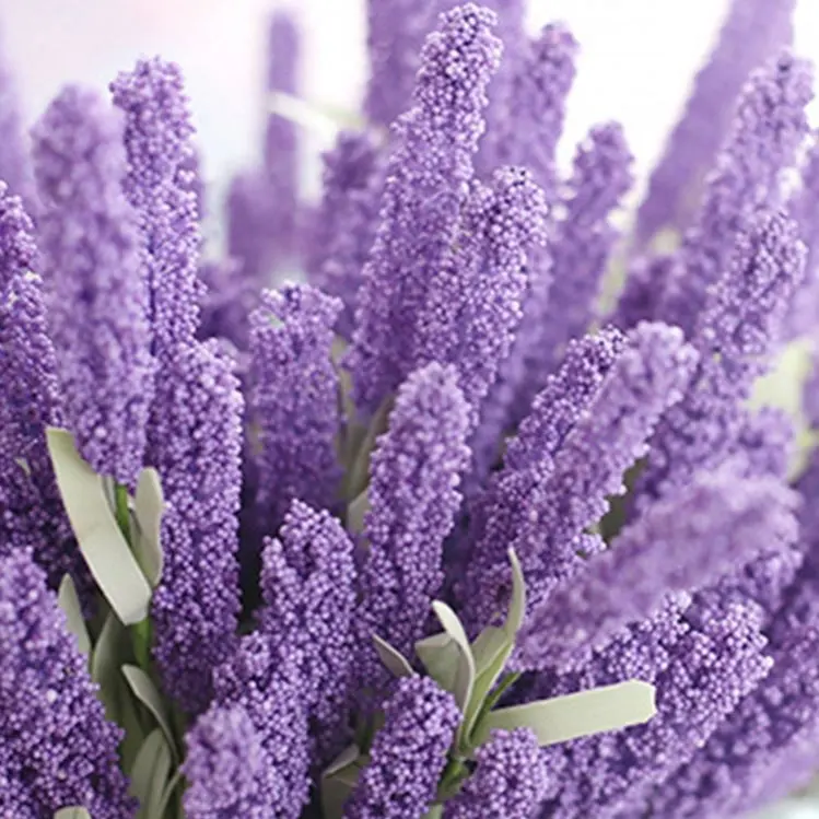 Trocken blume neue künstliche Lavendel blume für Haupt dekoration