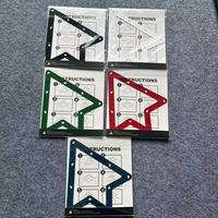 Nouveau design, plusieurs couleurs au choix, 6 pièces/ensemble, autocollants multifonctionnels pour boules de billard, support magique pour boules de billard