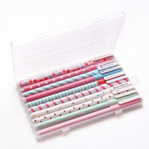 सूडोडो 10-टुकड़ा वाटरकलर जेल पेन सेट छोटे ताजा फूल डिजाइन दस रंग 0.5 मिमी लेखन चौड़ाई पानी आधारित प्लास्टिक स्टेशनरी - Product Image 2