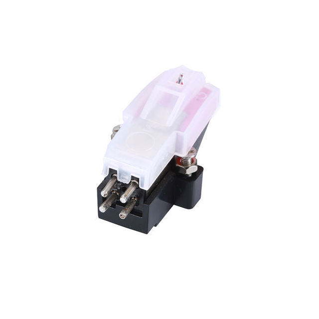 Ruby Moving Magnetic Head Turntable Cartridge Stylus Needle Replacement Phonograph Record Player Durable Audio Accessory