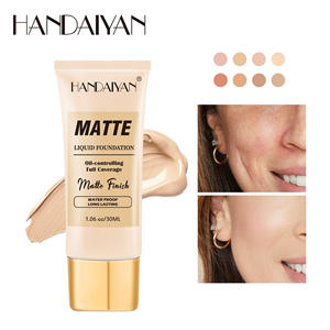Liquid Foundation Concealer Gesicht Natürlich mattes Öl-Kontrolle Wasserdichte langlebige Grundierung 30ml 10 Farben Optional - Product Image 5