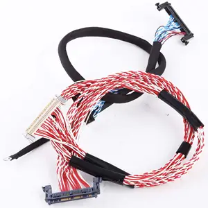 ODM electrical lvds cable 30 pin LVDS Cable Assembly Wire Harness