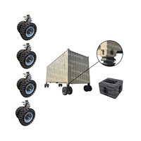 S-S 20 tonnes de roue de conteneur d'expédition ISO en caoutchouc solide hors route