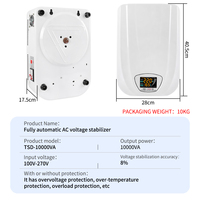 Régulateur de tension automatique monophasé AC PKNY SVC, matériau PC, utilisation en centre de données, 5000 Watts