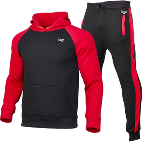 Conjunto Deportivo para Hombre, Primavera, Ecológico, Tallas Grandes, Estampado, Transpirable, Sudadera con Capucha, Pantalones Holgados hasta el Tobillo - Product Image 3