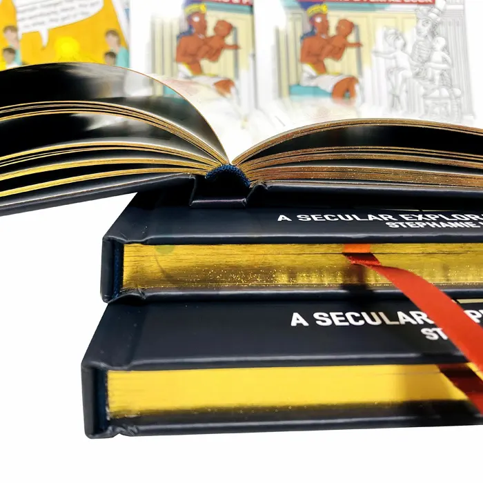 Experienced educational pages printed digital on glossy for hardcover book printing kids book