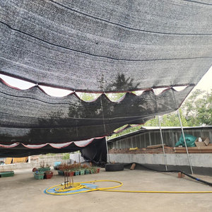 Rete Parasole in PE Anti-UV al 90% per Esterni, Resistente, per Carport e Giardini, con Occhielli Metallici e Bordi Neri, per <span class=keywords><strong>Terrazze</strong></span> - Product Image 5