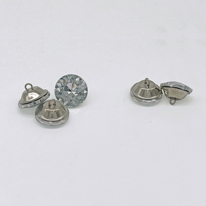 25mm gros diamant verre jeans boutons vintage strass cristal bouton pour vêtement - Product Image 5