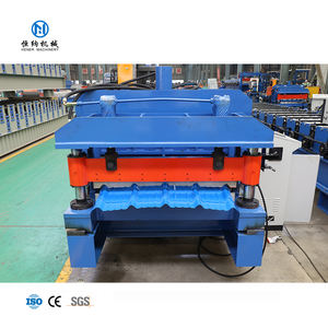 Machine <span class=keywords><strong>de</strong></span> formage <span class=keywords><strong>de</strong></span> rouleaux <span class=keywords><strong>de</strong></span> carreaux <span class=keywords><strong>de</strong></span> sol en tôle, panneau mural, métal Metrocopo effet 3D - Product Image 2