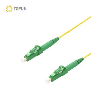 Cordon de raccordement en fibre optique PVC LC vers LC APC/UPC monomode FTTH