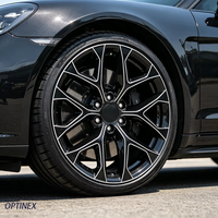 Jantes forgées sur mesure, finition usinée, 17 18 19 20 21 22 pouces, 5X110 5x120 5x127 5x130 6x130 6x135 pour SUV I5/I7 EQS/EQE EV Tesla