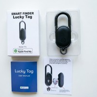 Traceur GPS Bluetooth pour animaux de compagnie en métal, étanche IP67, application iOS, stockage cloud, pour chiens, chats et clés