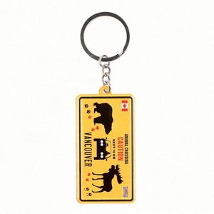 <b>Custom</b> Blank Metal Keyring Vintage Tinplate <b>Keychain</b> for Promotion - Product Image 2