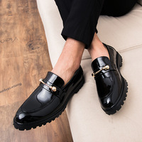 Nouvelles Bottes Britanniques Décontractées pour Hommes, Style Pointu, Marque OEM, Mode du Guangdong