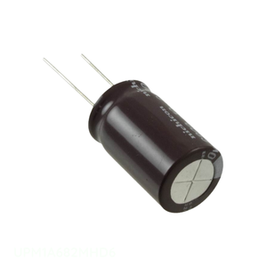Condensador Original UPM1A682MHD6, Aluminio, 6800uF, 20%, 10V, Radial, de Orificio Pasante, 6800 uF - Product Image 1